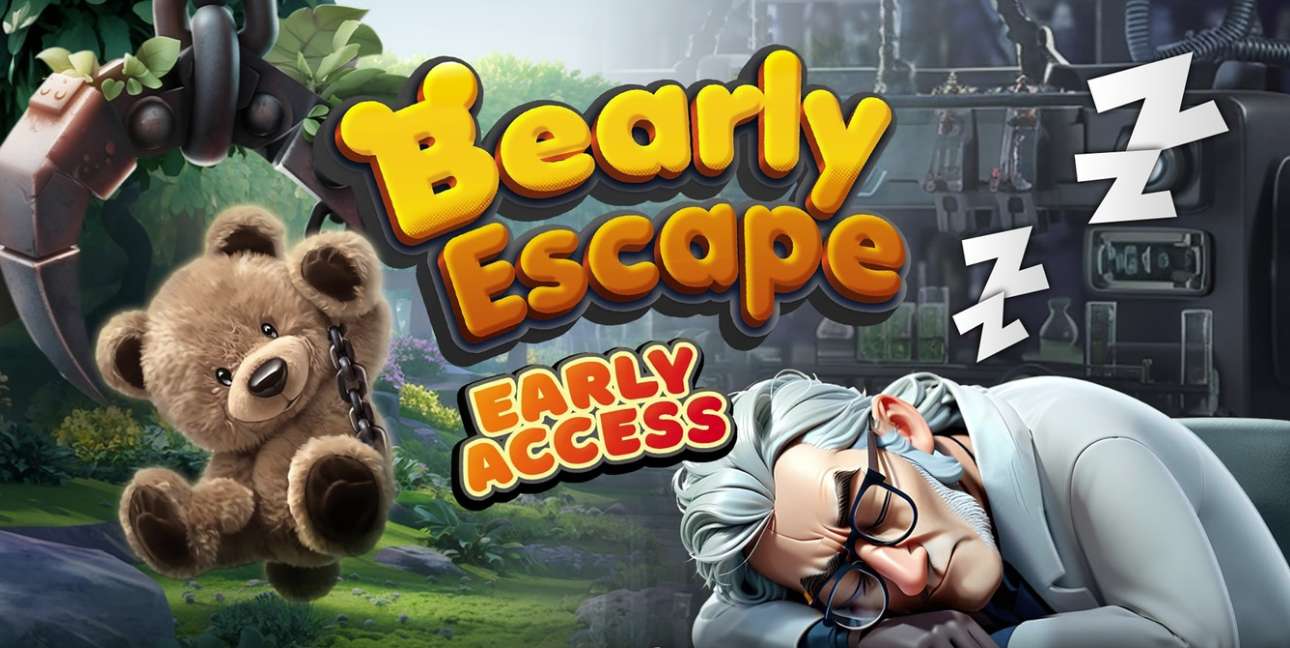 冒险解谜游戏《Bearly Escape》上岸Meta Quest战SteamVR